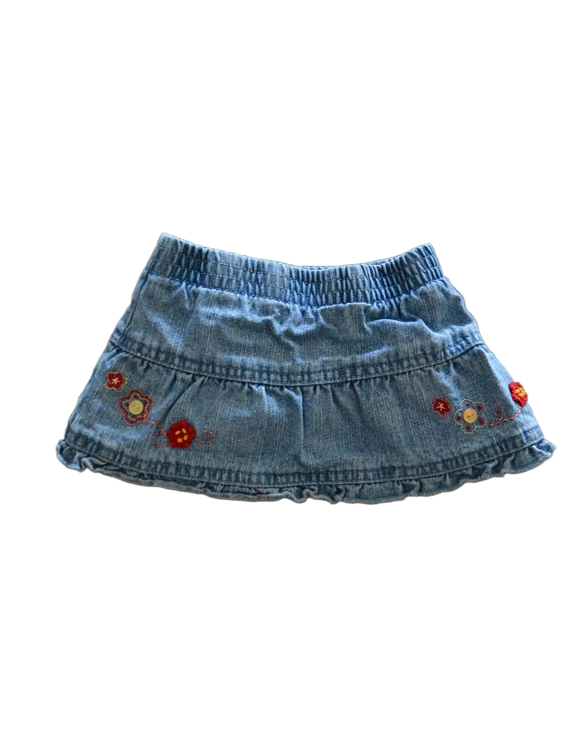 Floral Detail Skirt (0-3M)