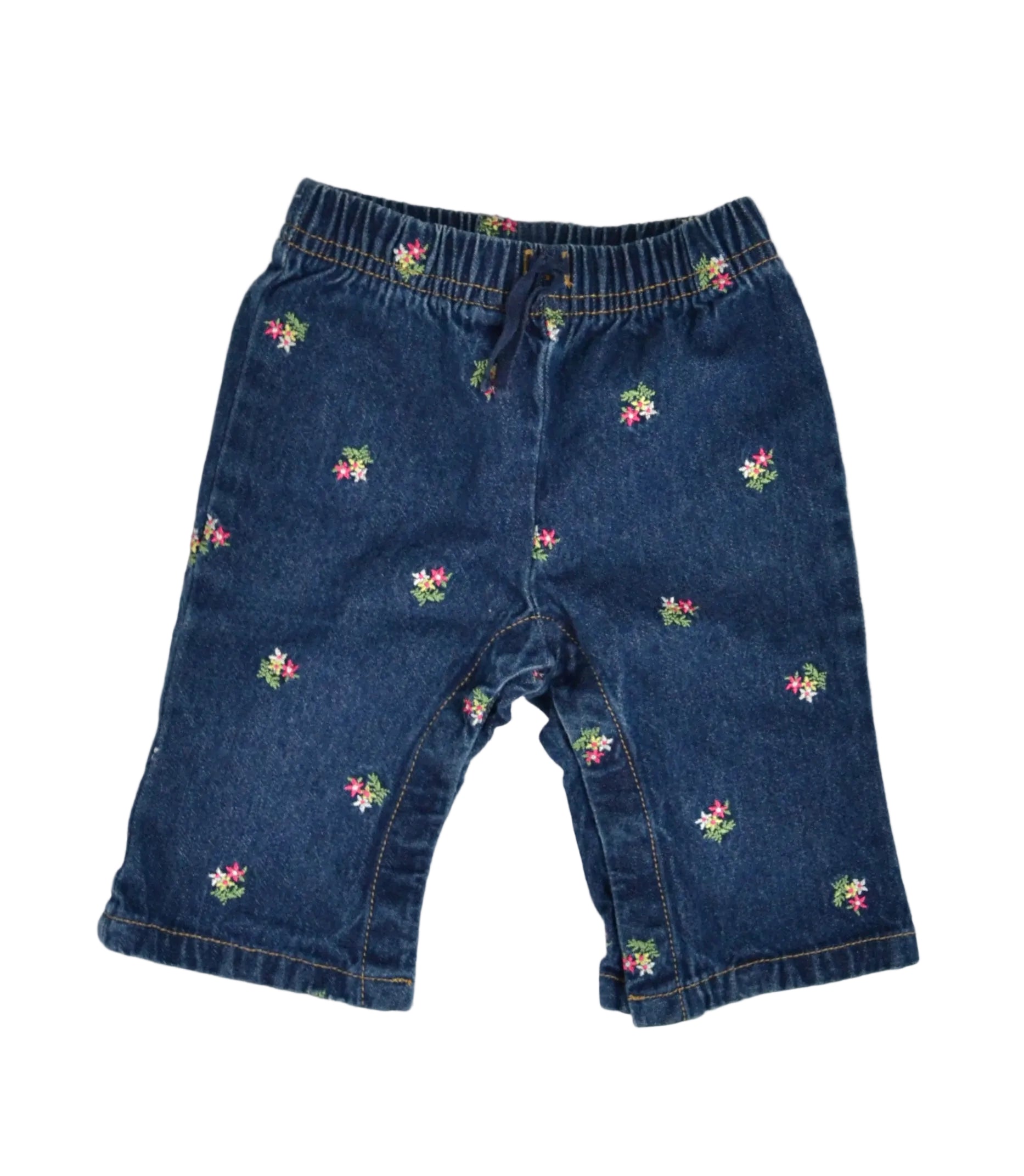 Floral Denim Jogger (3-6M)