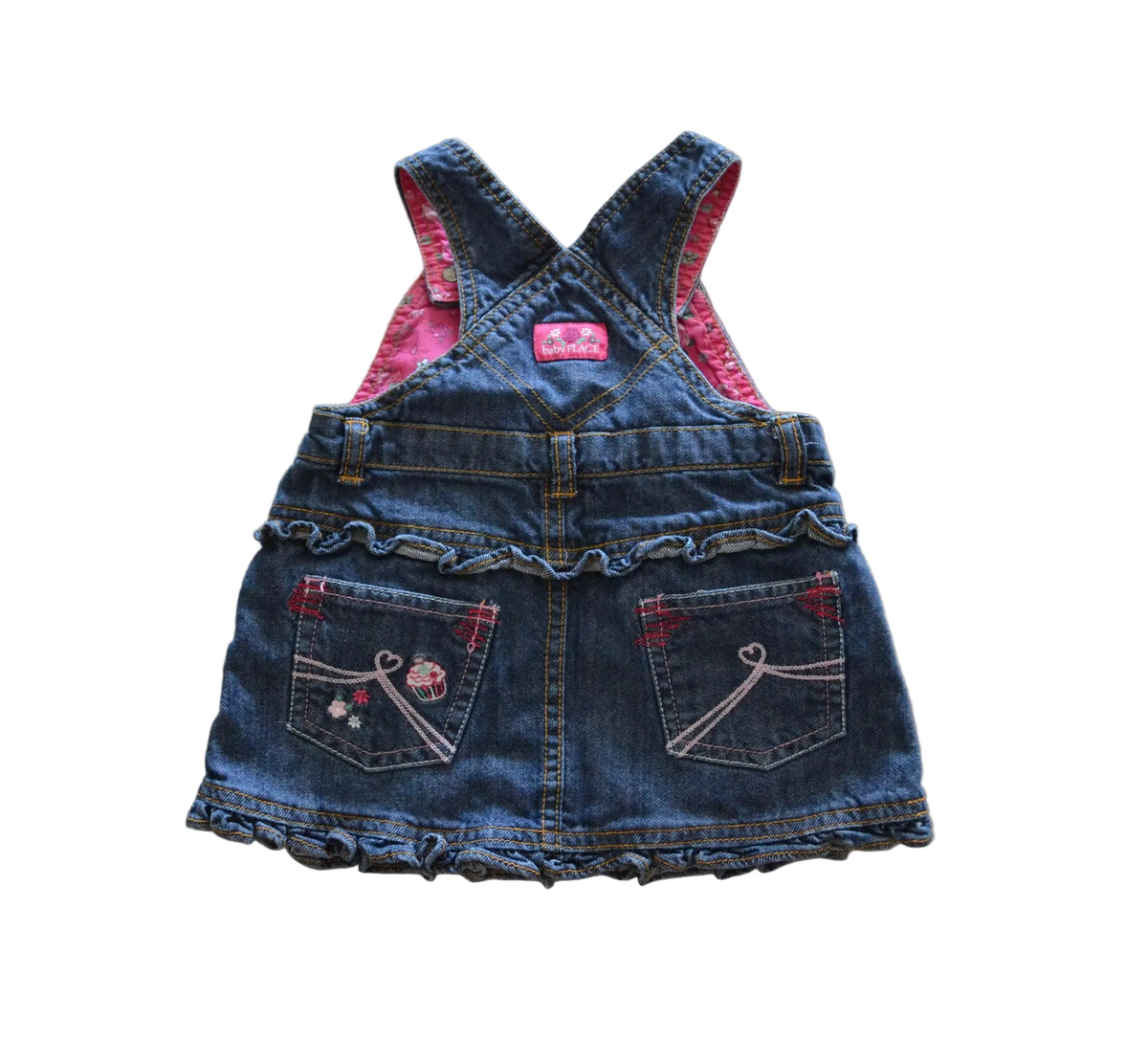 Y2K Denim Overalls (18M)