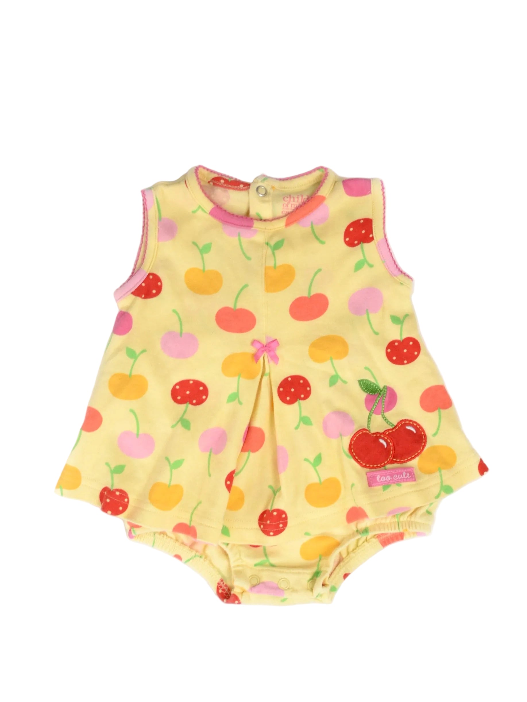 Too Cute Cherry Dress (3-6M)