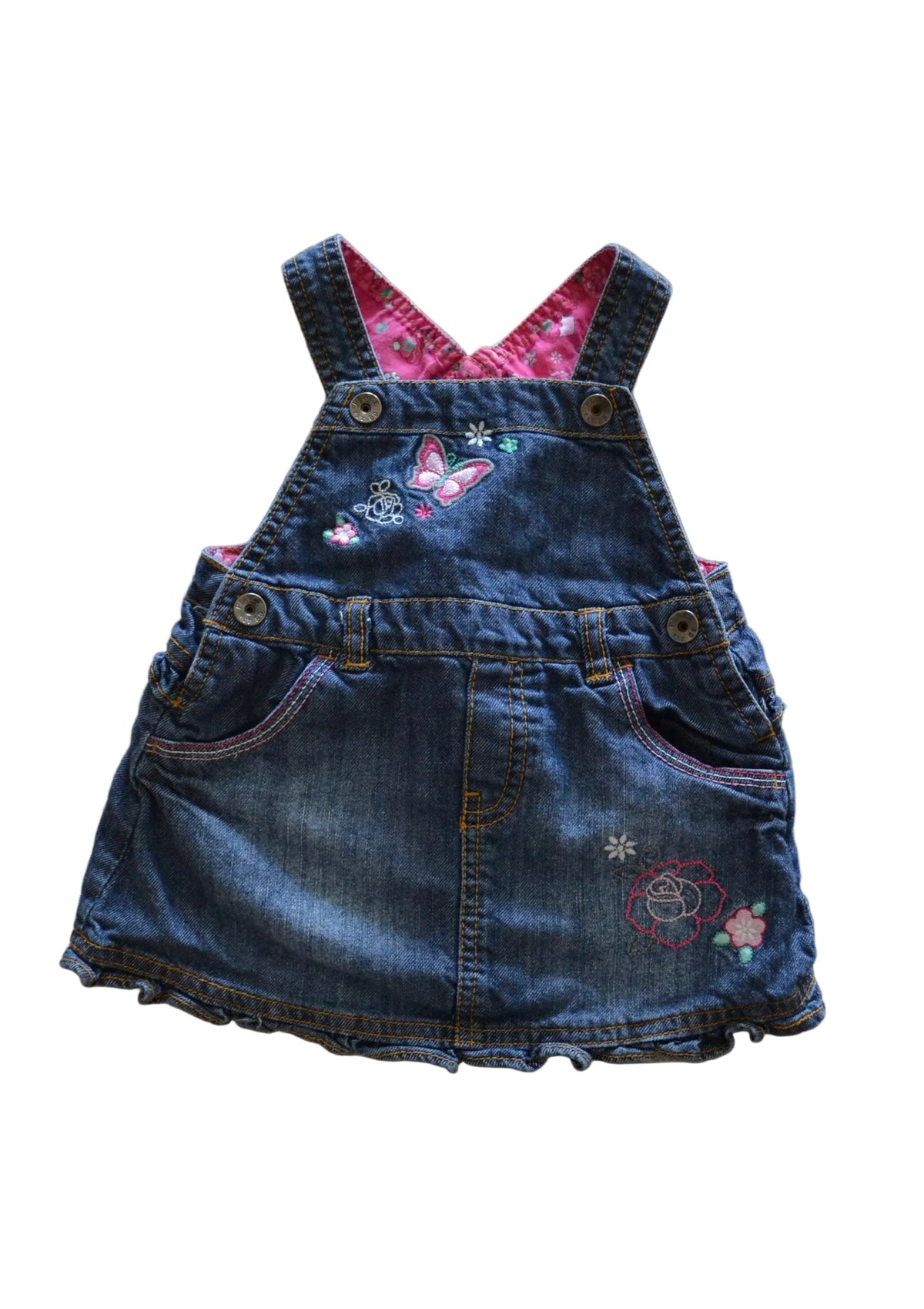 Y2K Denim Overalls (18M)
